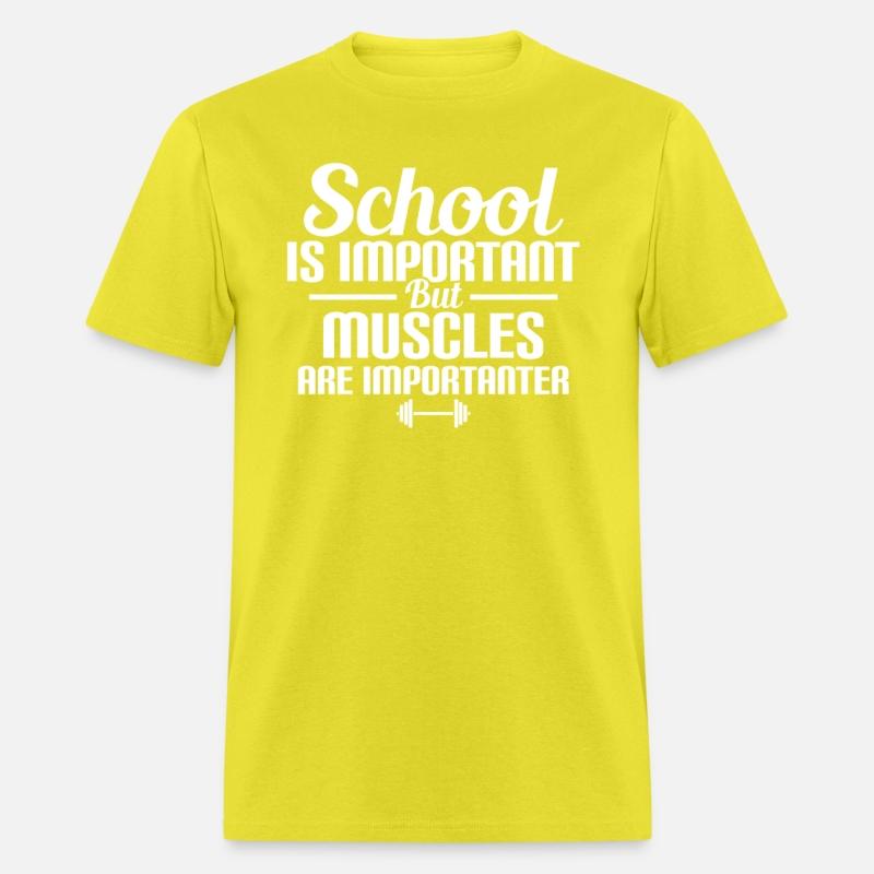 School is Important Muscels Are Importanter Gym