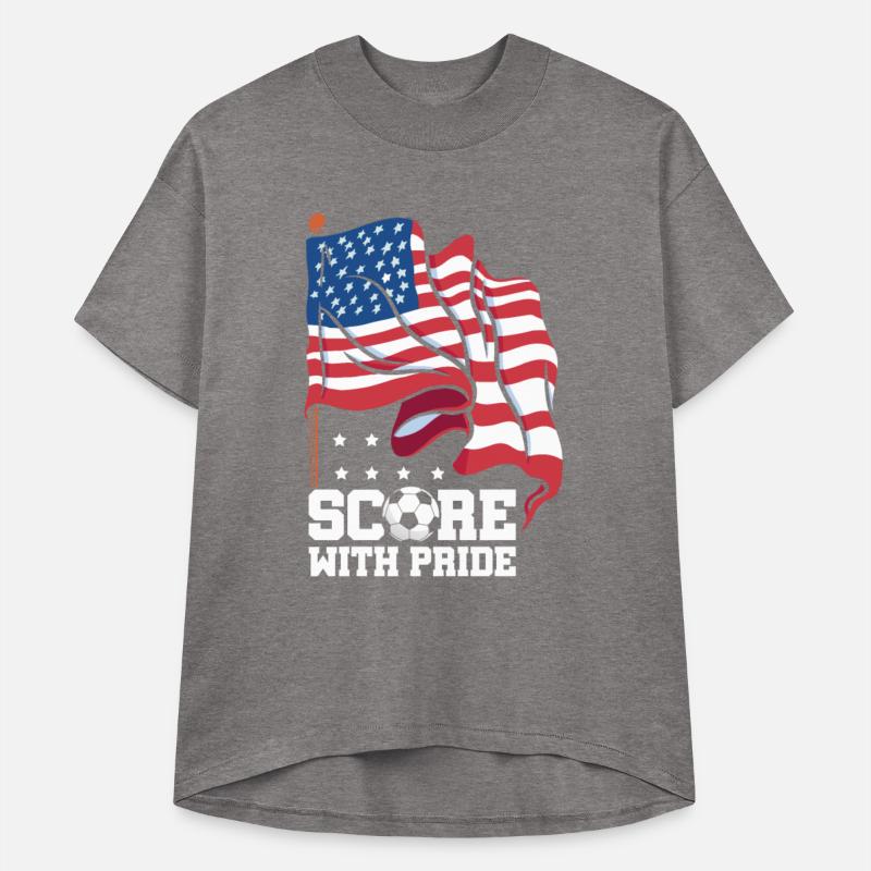 Score With Pride Patriotic American Sports Flag