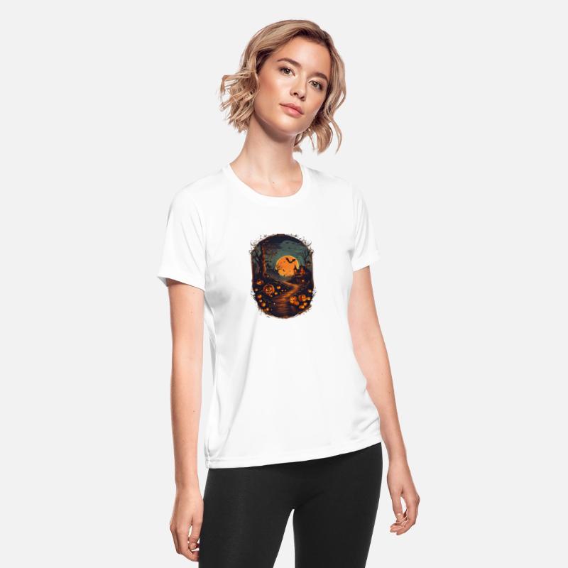scray halloween t shirt design on a white backgrou