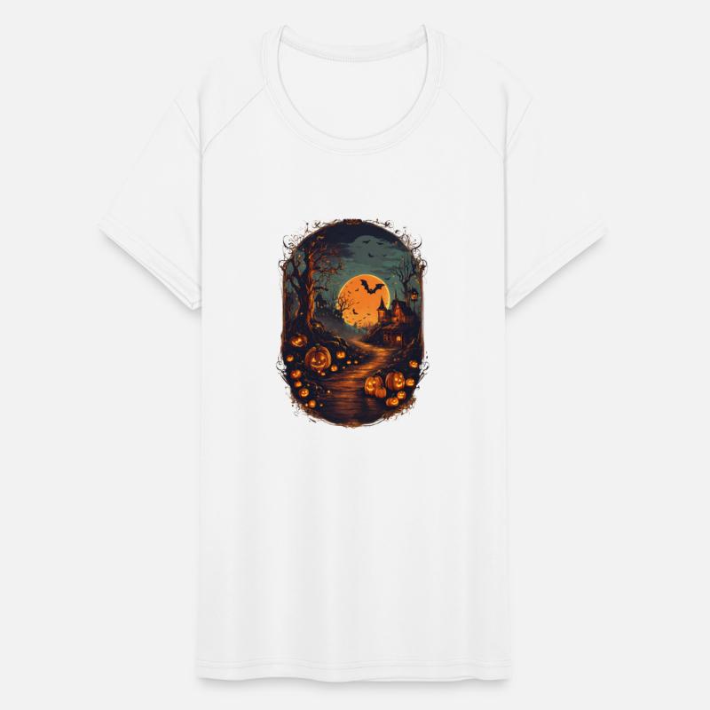 scray halloween t shirt design on a white backgrou