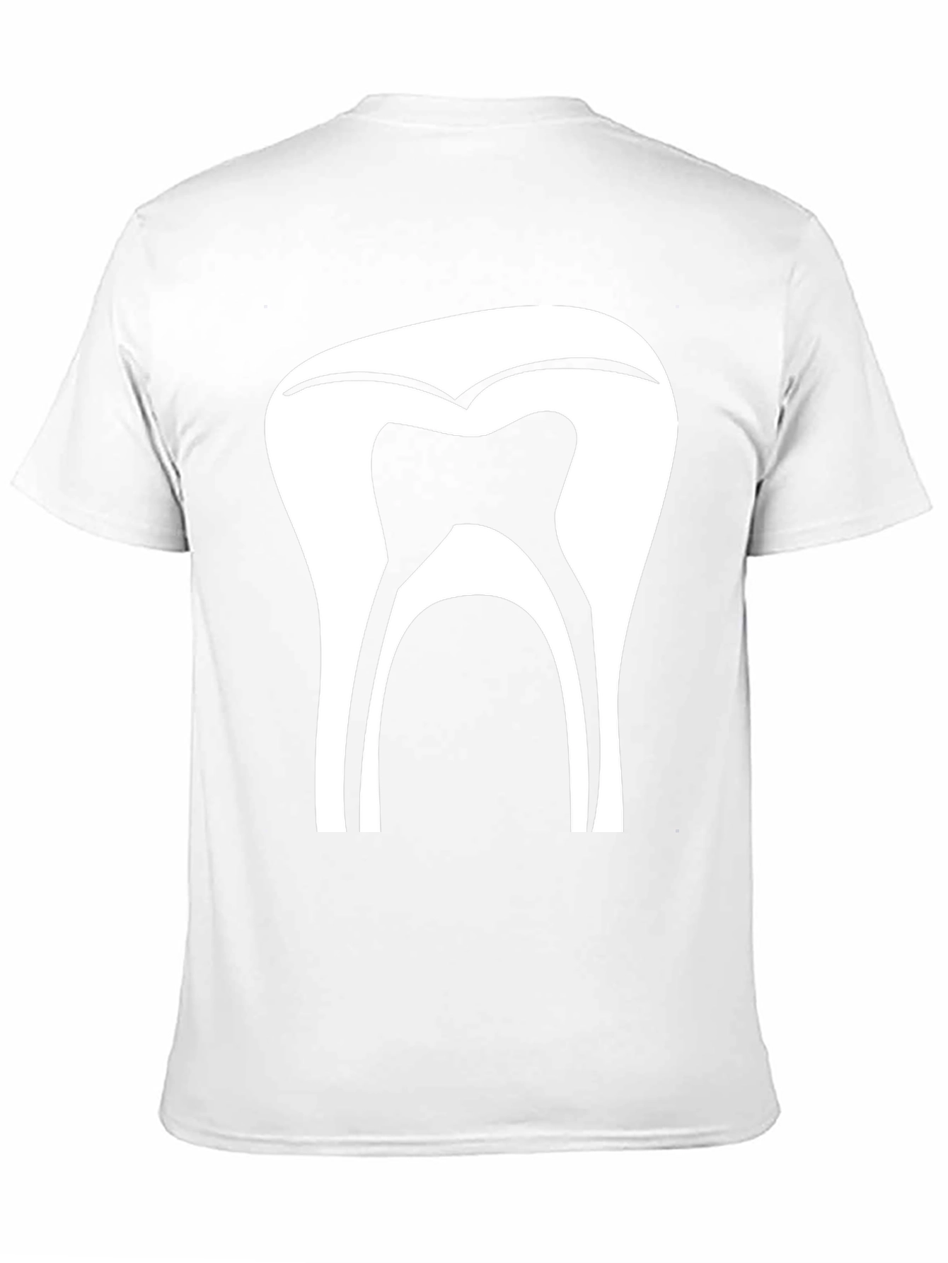 Dental Tooth Graphic Tee - Black Cotton Comfort