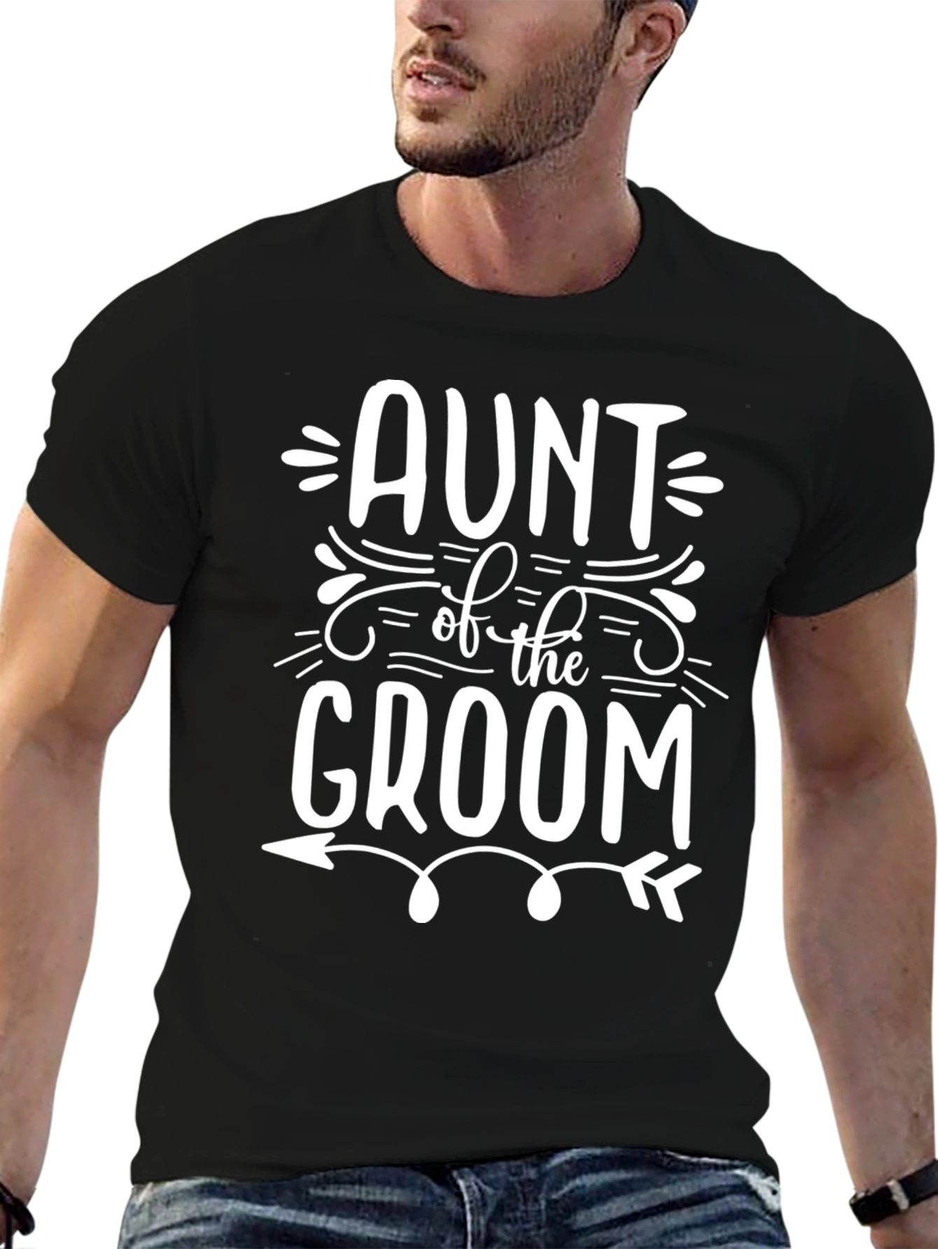 Aunt of the Groom Graphic T-Shirt