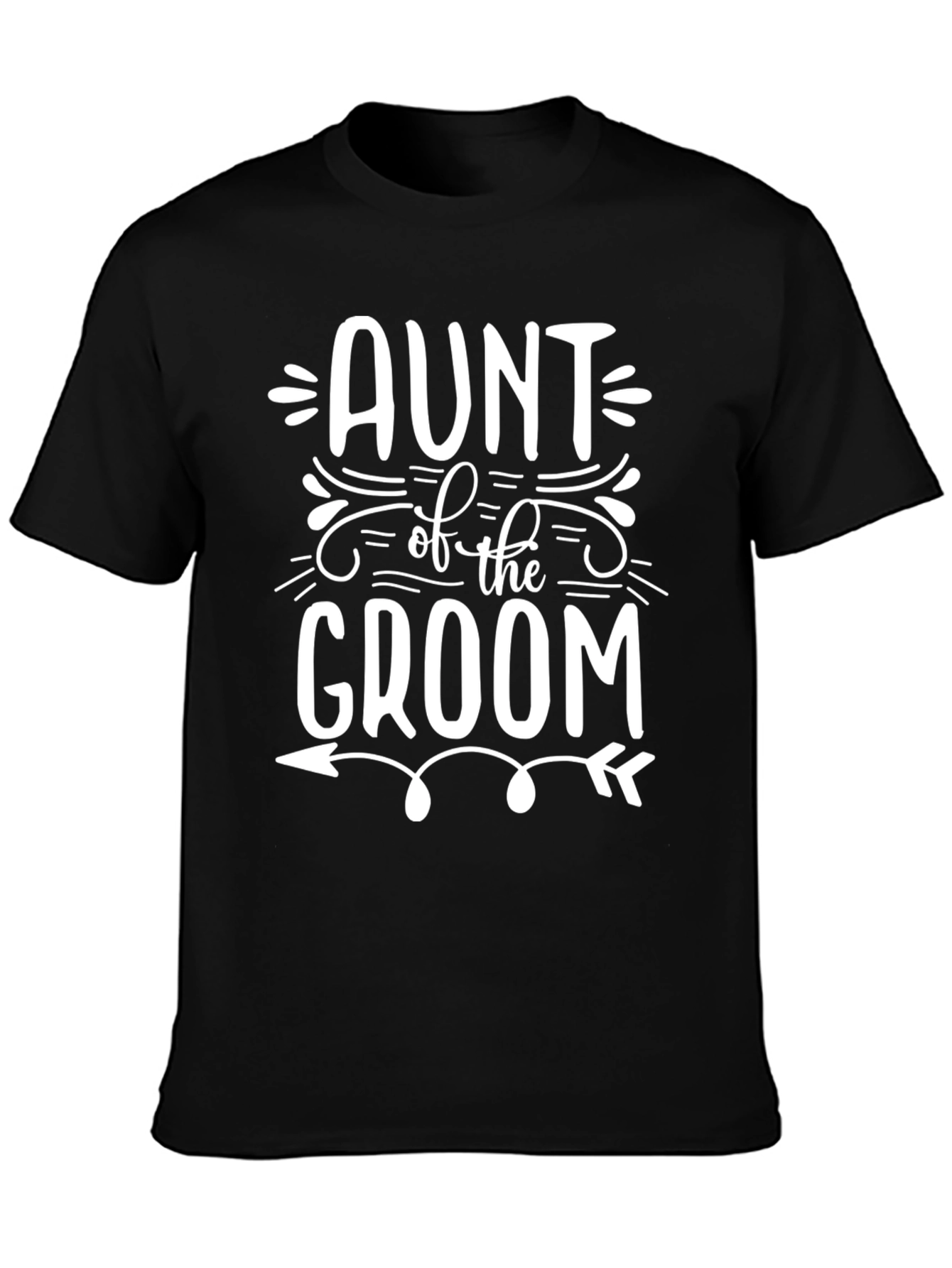 Aunt of the Groom Graphic T-Shirt