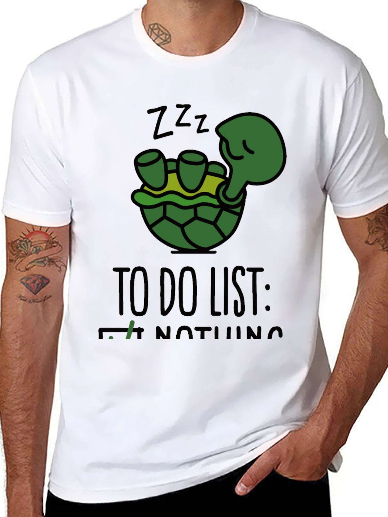 Lazy Turtle T-Shirt - Do Nothing