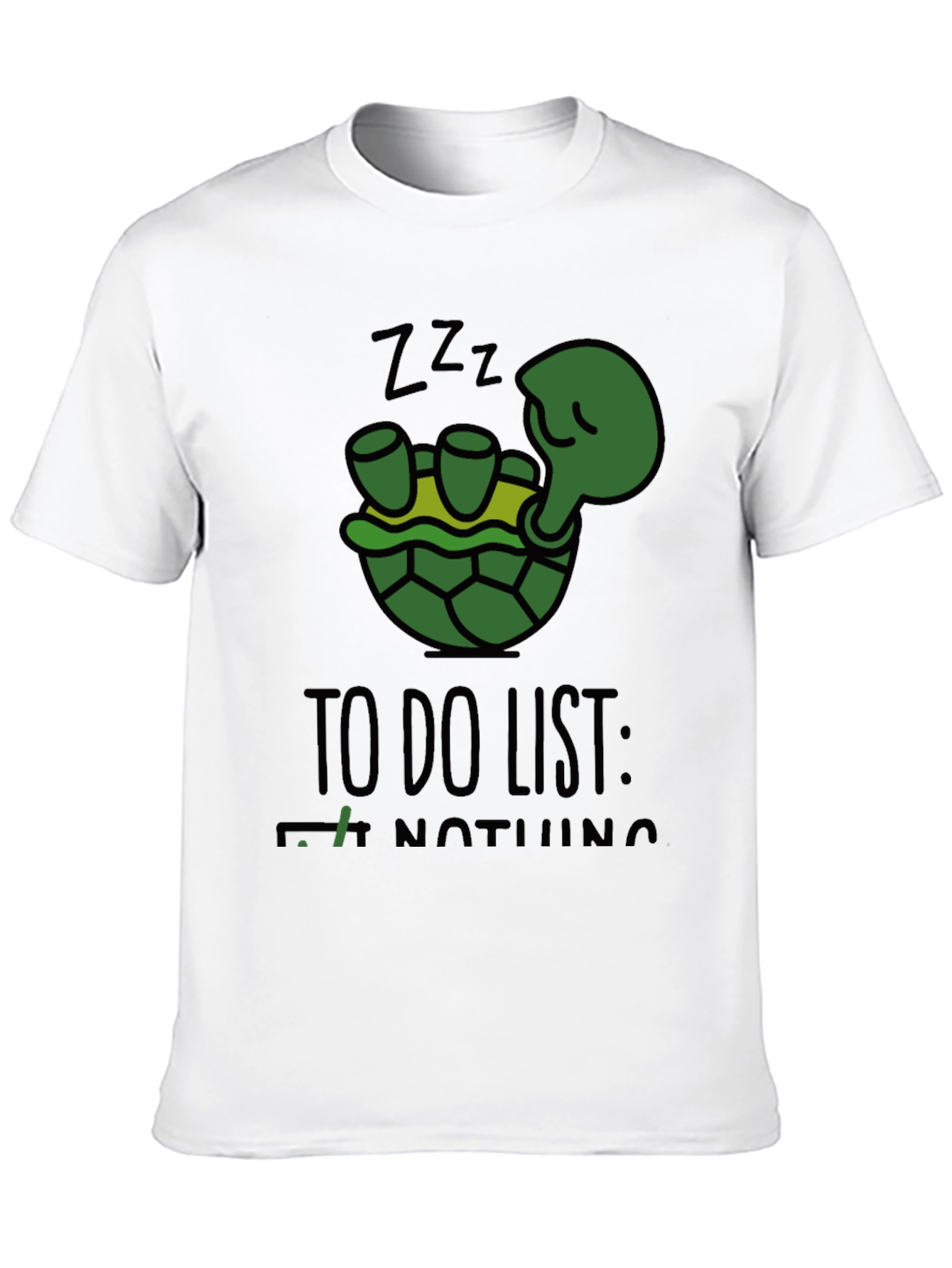 Lazy Turtle T-Shirt - Do Nothing