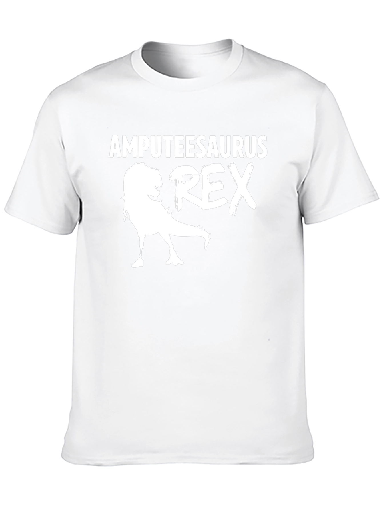 Amputeesaurus Rex Graphic T-Shirt - Black