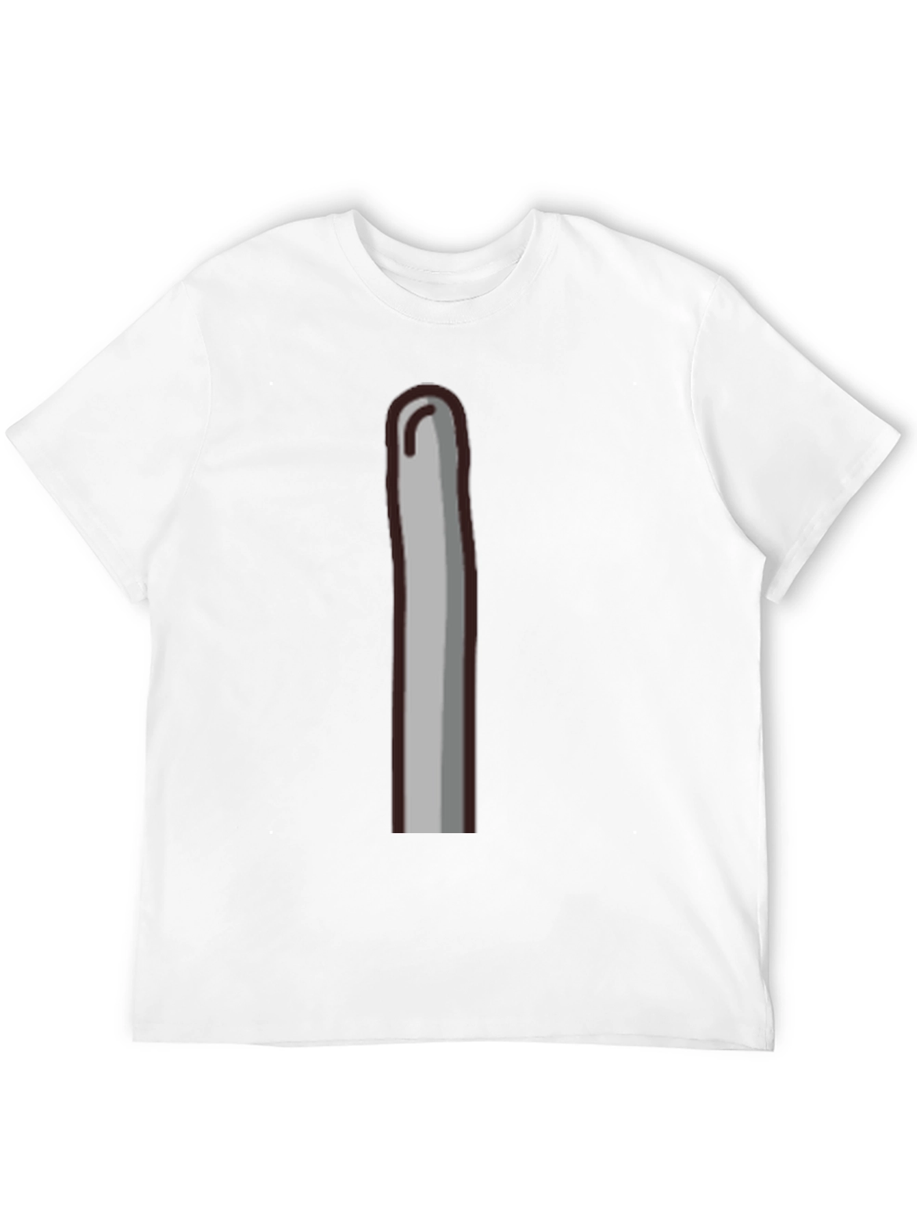 Funny Crochet Hook Graphic T-Shirt - Unique Design