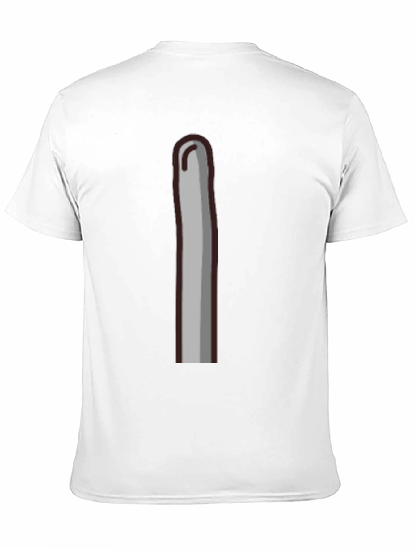 Funny Crochet Hook Graphic T-Shirt - Unique Design
