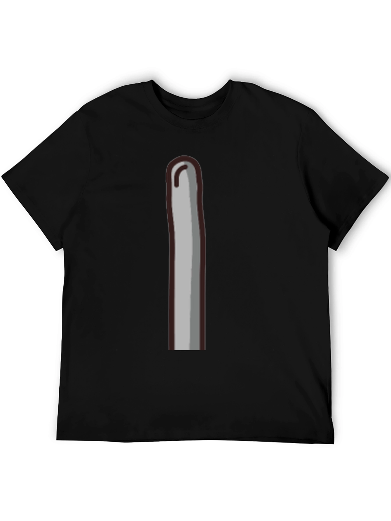 Funny Crochet Hook Graphic T-Shirt - Unique Design