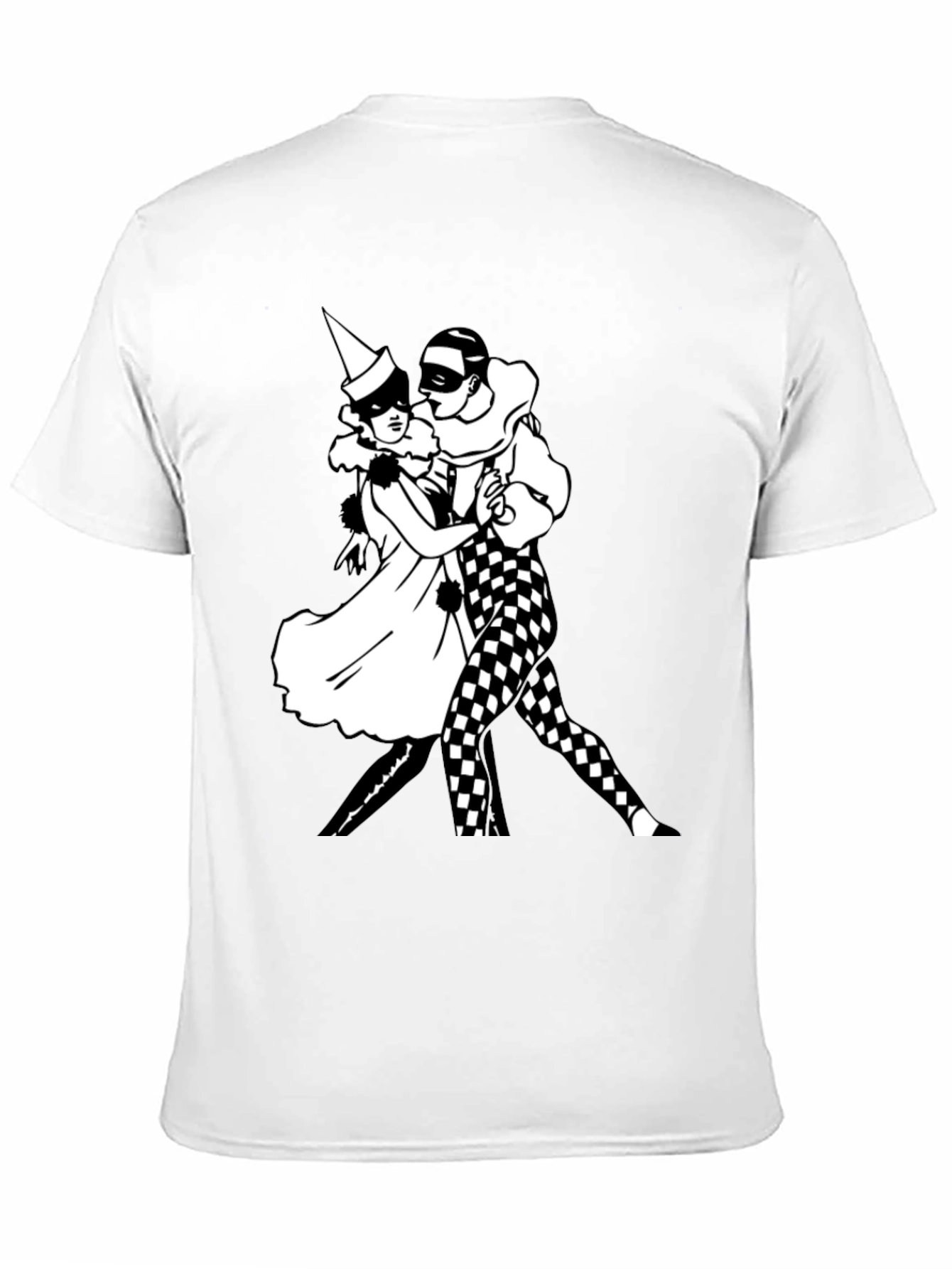 Dancing Masquerade T-Shirt - Black Graphic Tee