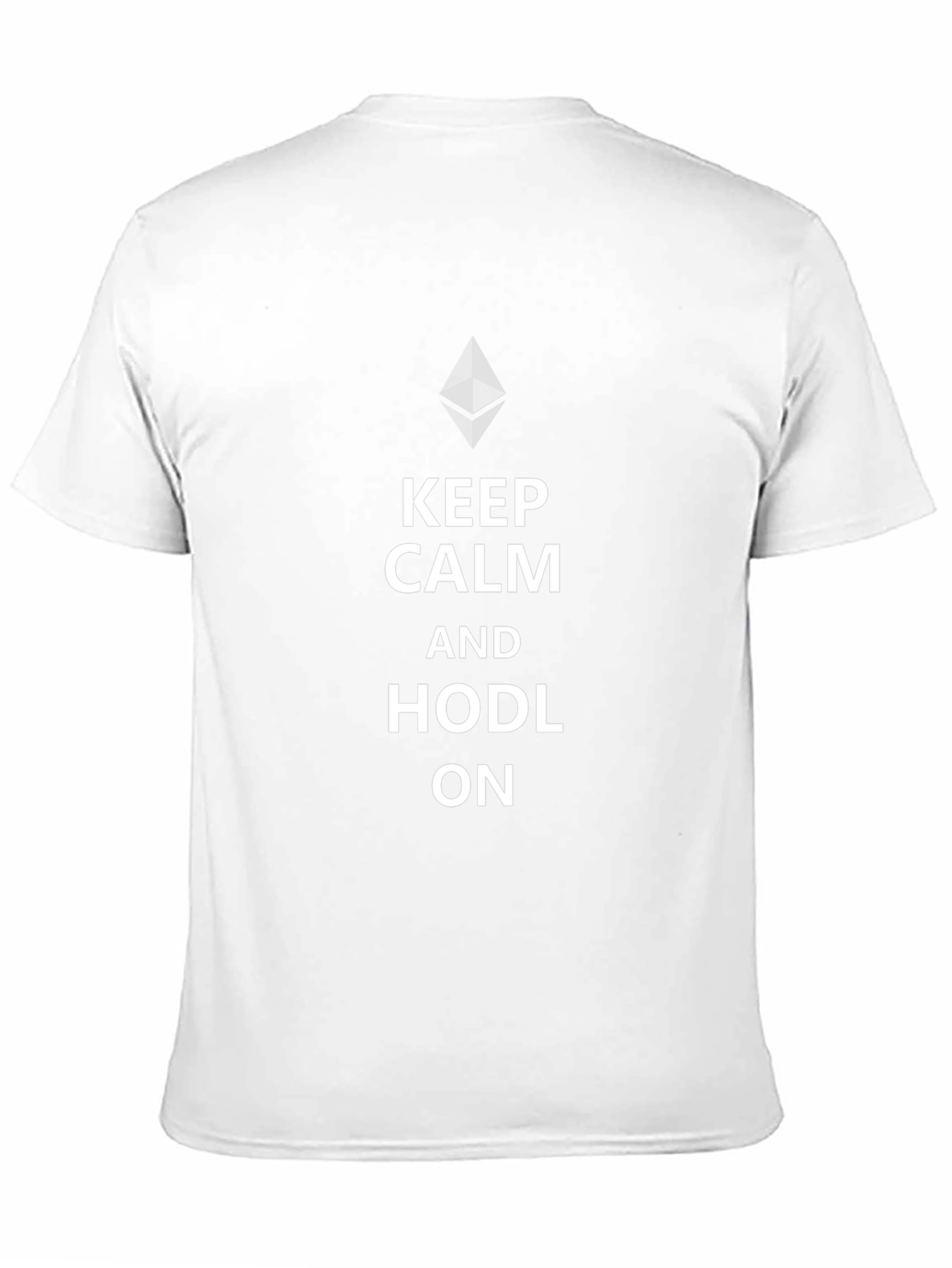 Keep Calm and HODL On Crypto T-Shirt