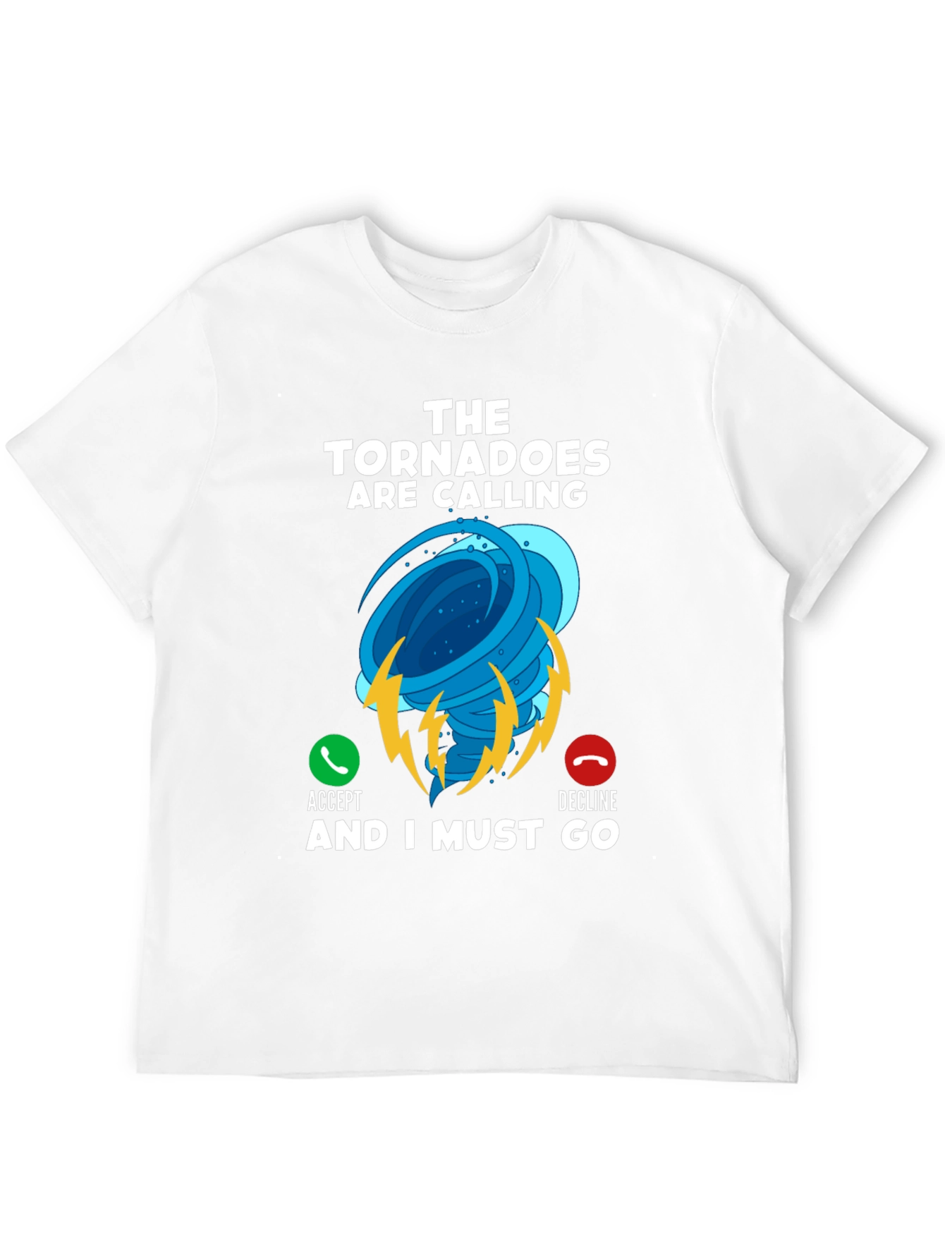 Tornado Calling Black T-Shirt