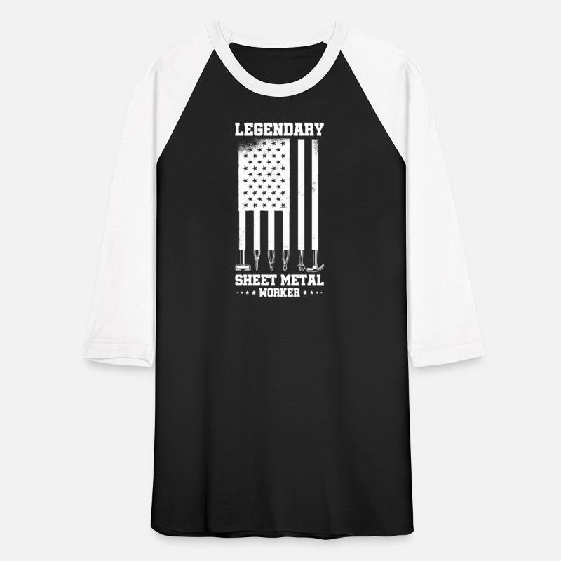 Sheet Metal Worker Us Flag