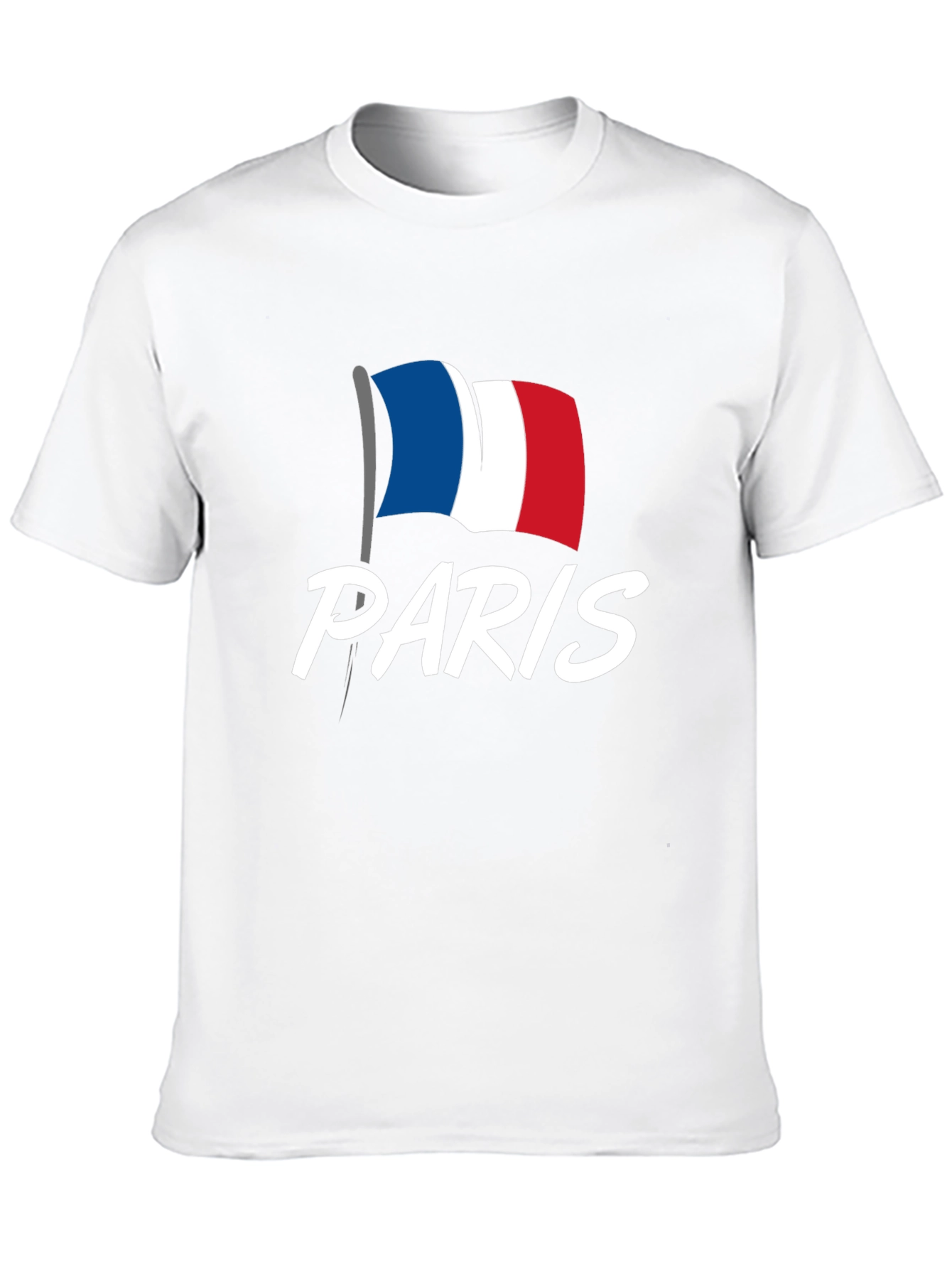 Paris France Flag Graphic T-Shirt