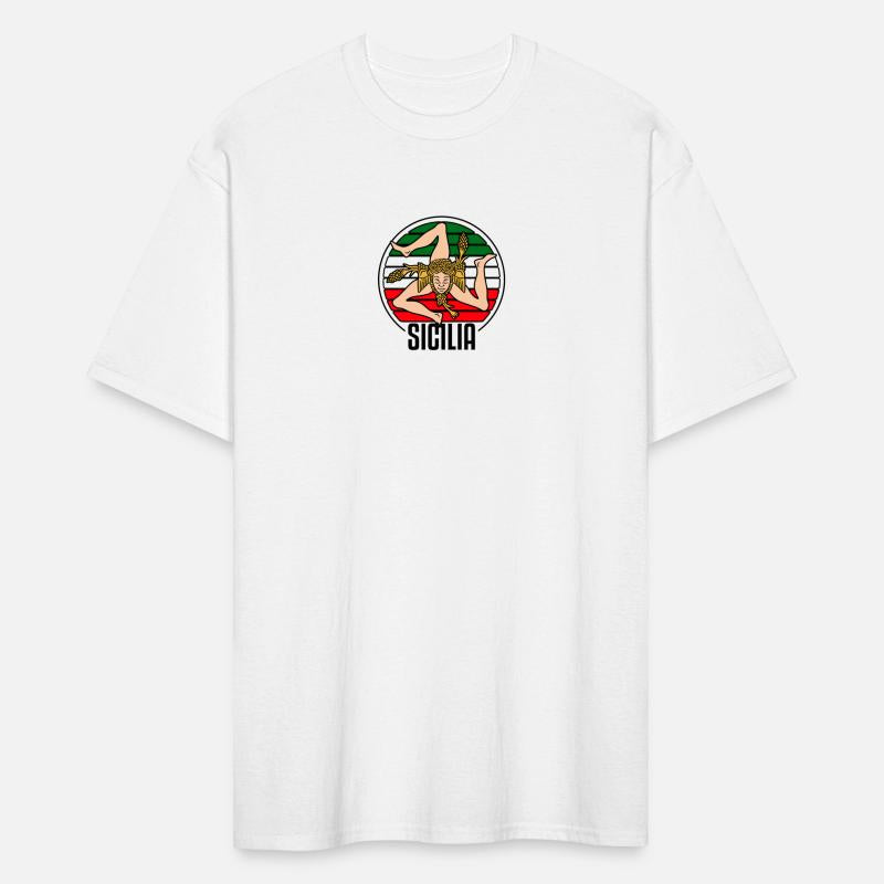 Sicilia Flag Sicily Palermo Italy