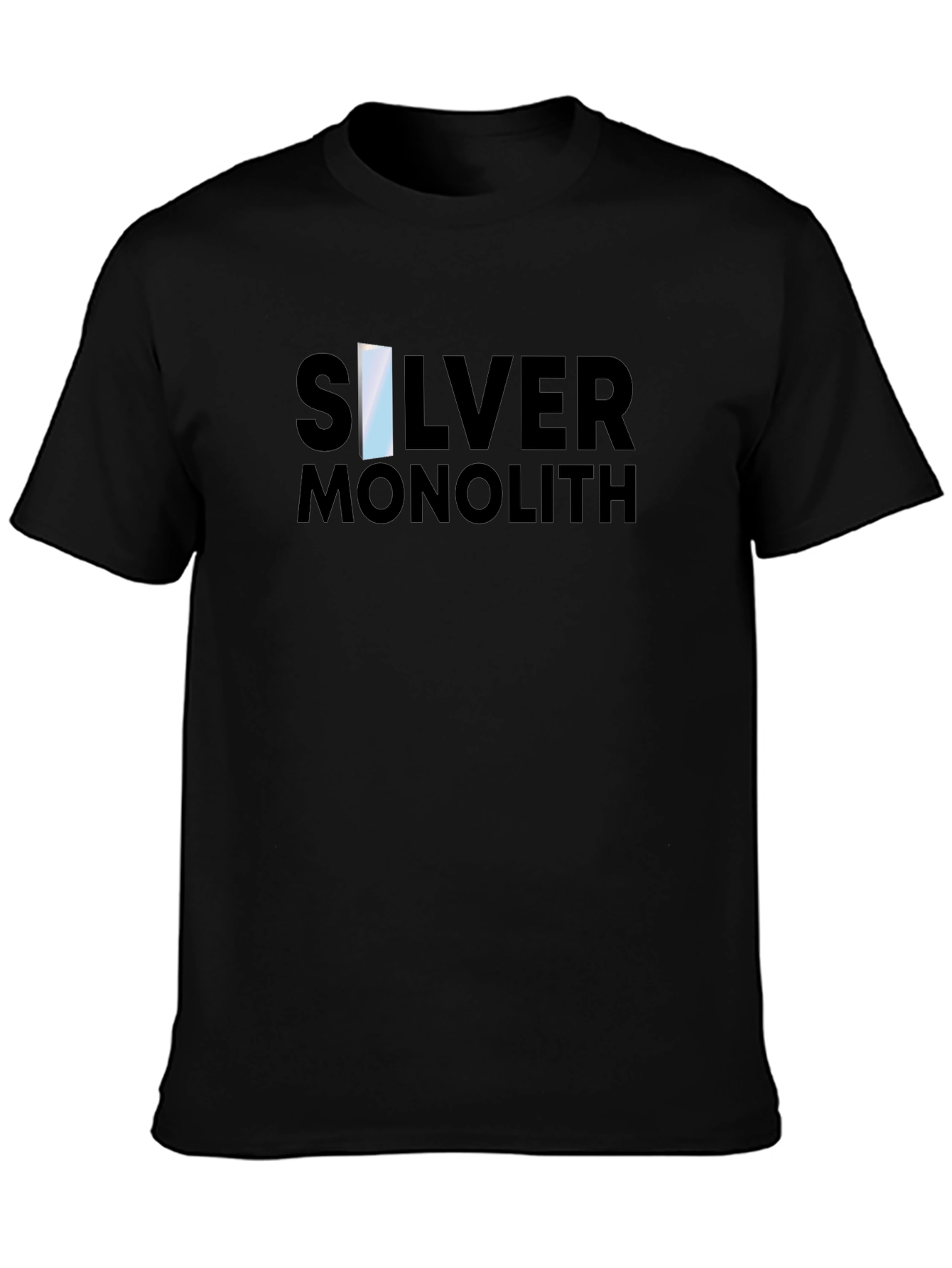 Silver Monolith Graphic Tee - Black T-Shirt