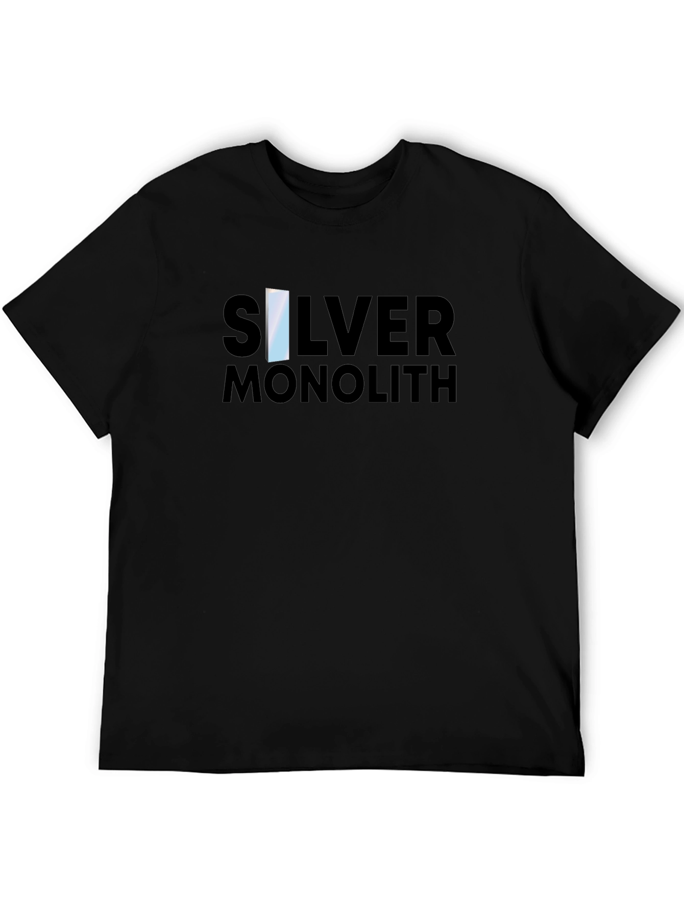 Silver Monolith Graphic Tee - Black T-Shirt