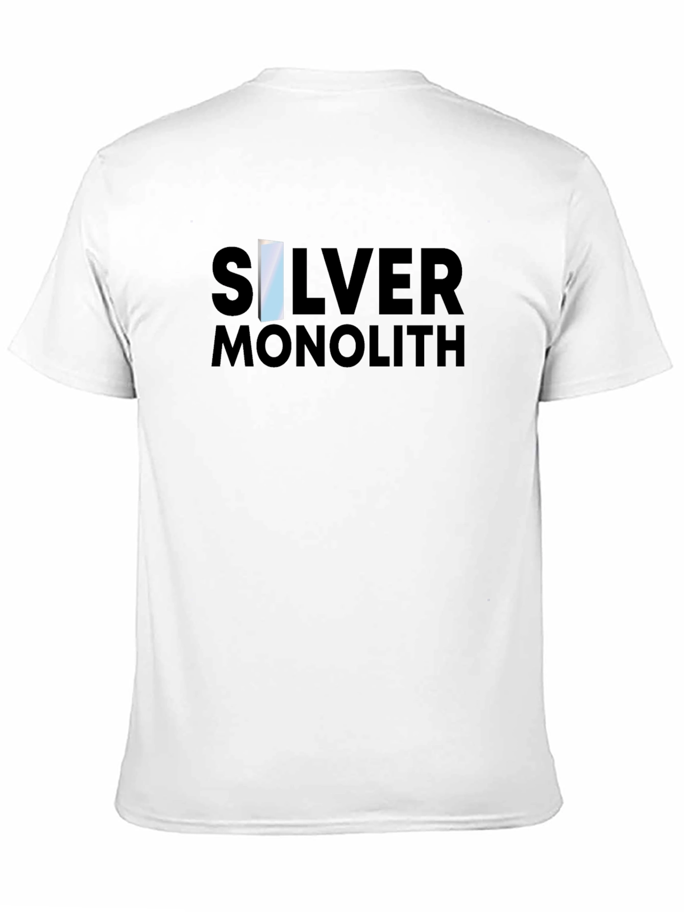Silver Monolith Graphic Tee - Black T-Shirt