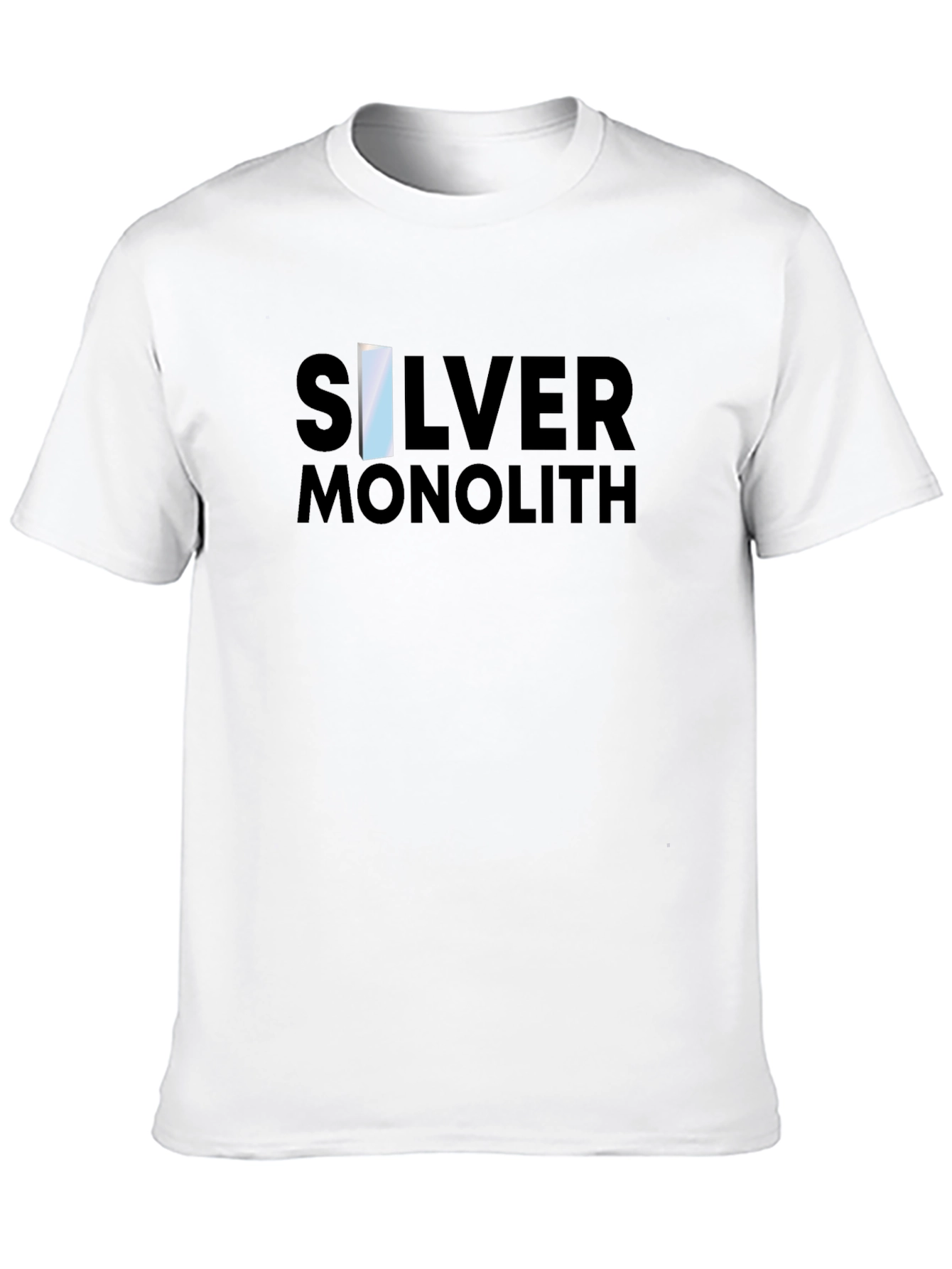 Silver Monolith Graphic Tee - Black T-Shirt