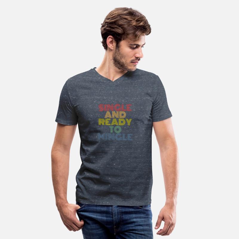 Single And Ready To Mingle funny tee shirt for sin