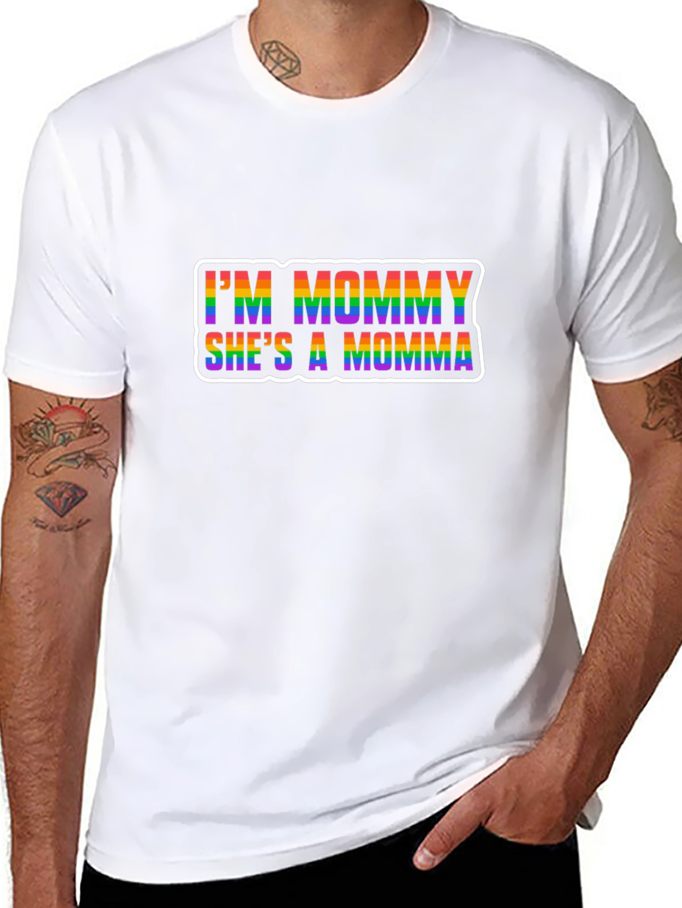 Im Mommy Shes A Momma LGBTQ+ Pride T-Shirt