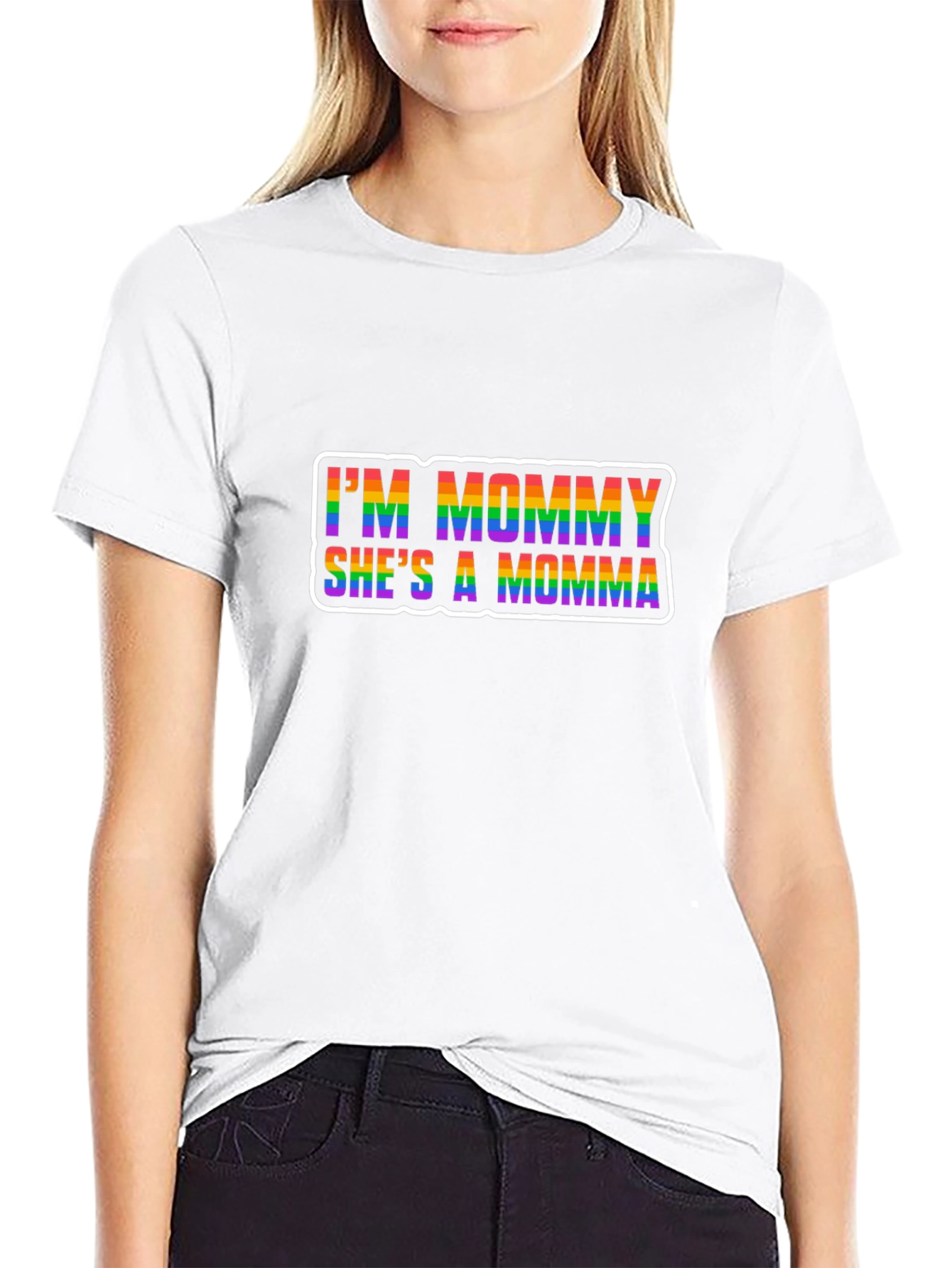 Im Mommy Shes A Momma LGBTQ+ Pride T-Shirt