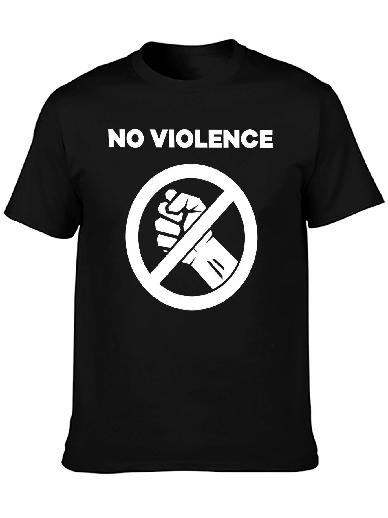No Violence T-Shirt Anti-Violence Design