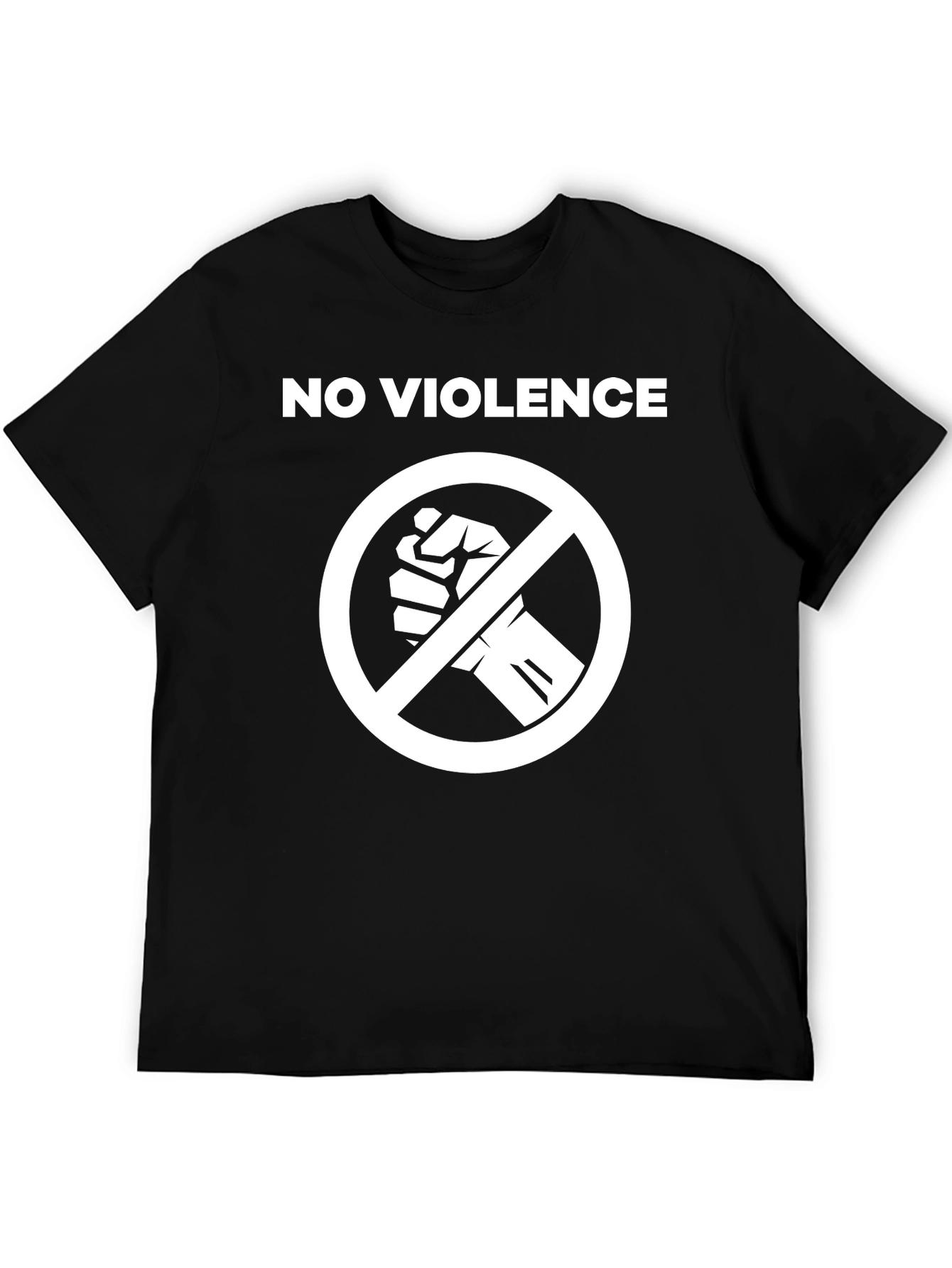 No Violence T-Shirt Anti-Violence Design