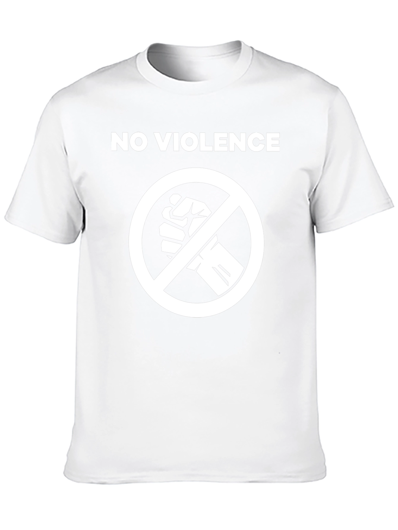No Violence T-Shirt Anti-Violence Design