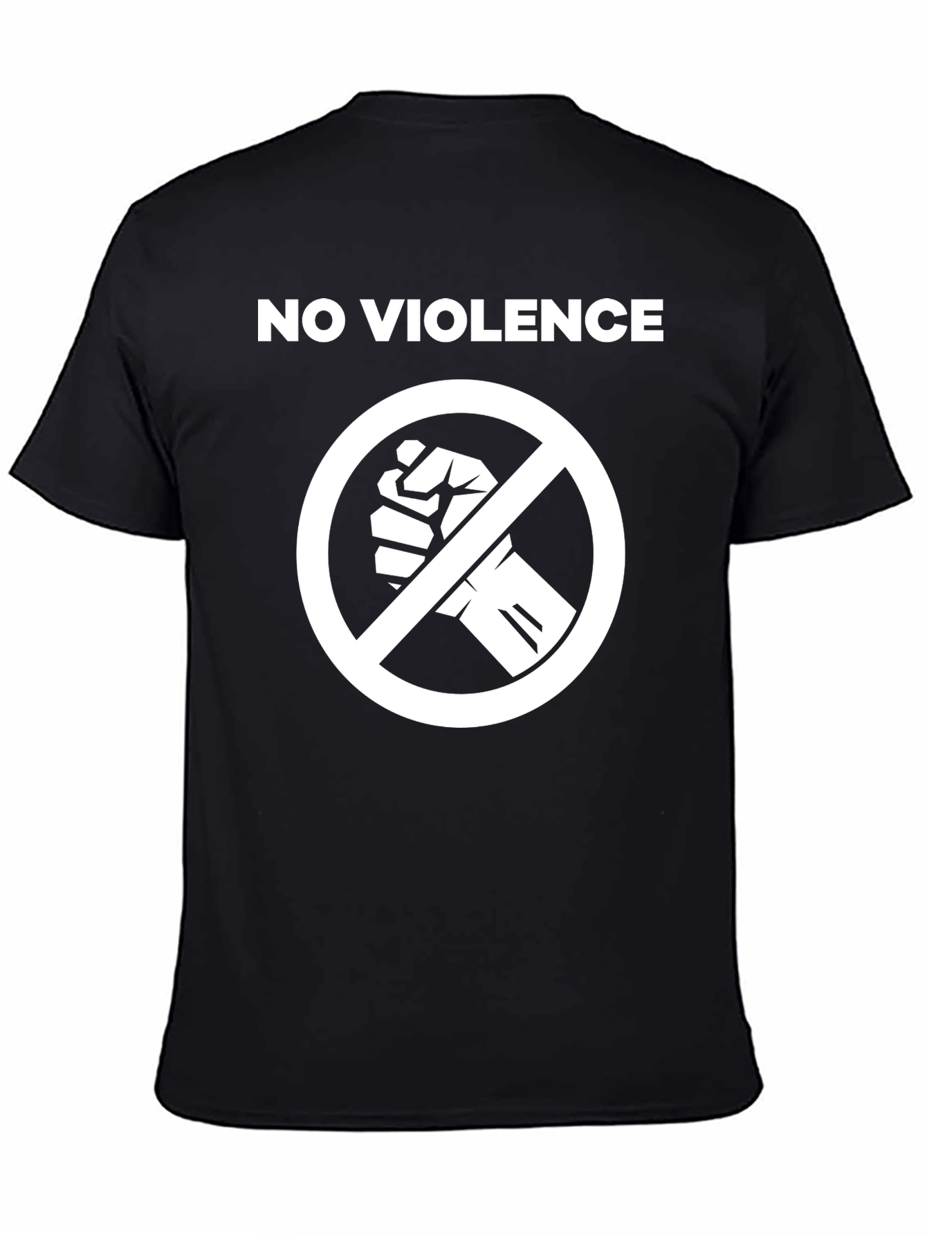 No Violence T-Shirt Anti-Violence Design