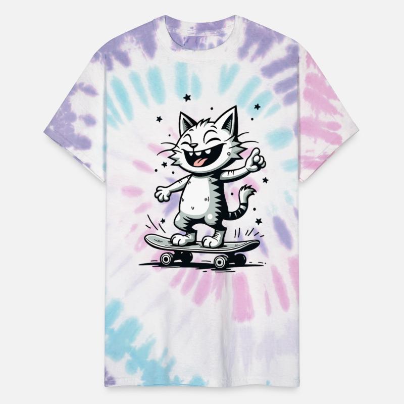 Skateboarder Skater Cat Skateboard Skate