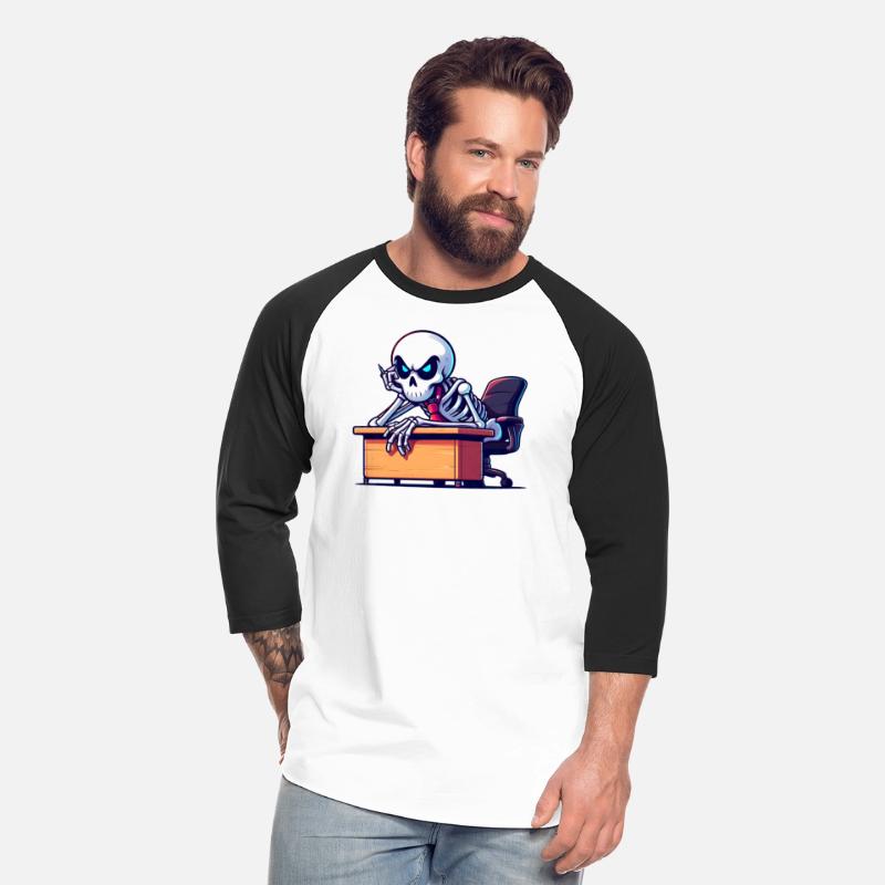 Skeleton - Lazy Skeleton - Skeleton Monday Humor