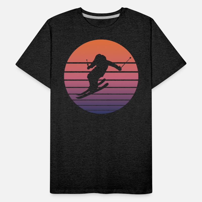 Ski Skier Winter Sports Skiing Retro Gift