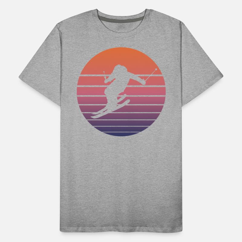 Ski Skier Winter Sports Skiing Retro Gift