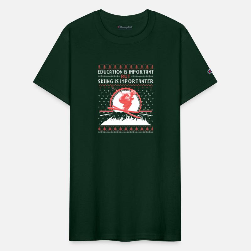Skiing - Ski - Ugly Christmas Sweater