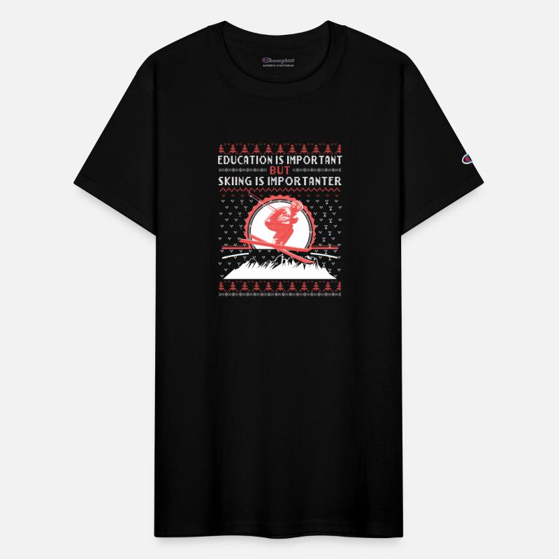 Skiing - Ski - Ugly Christmas Sweater