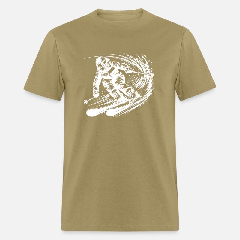 Skiing Competition Rivalry And Sporting Spirit