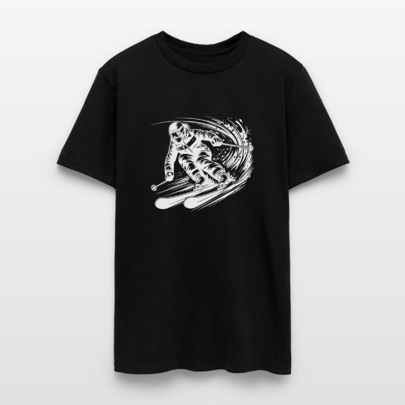 Skiing Competition Rivalry And Sporting Spirit