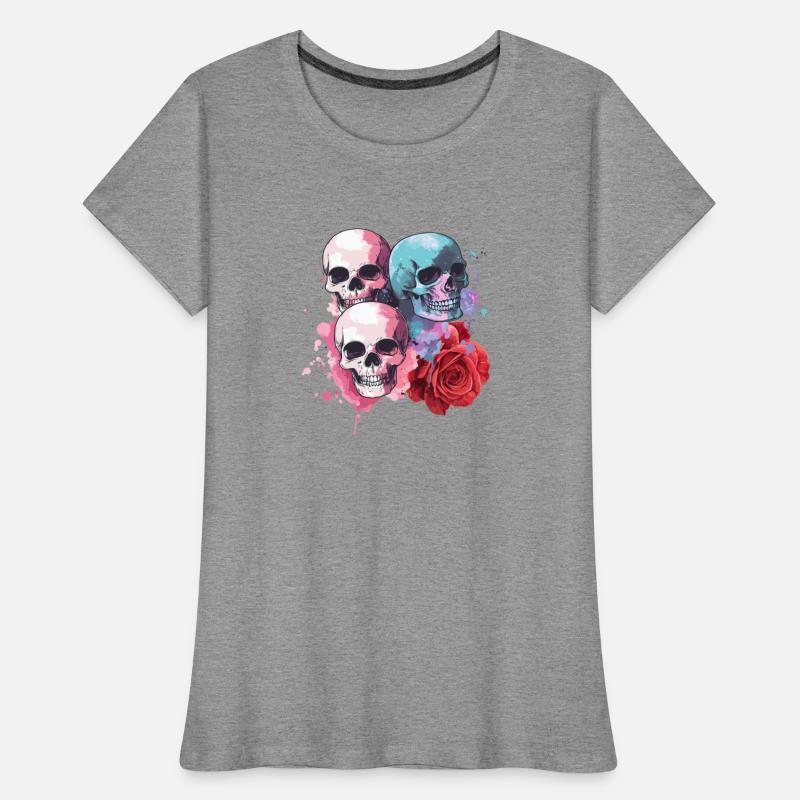 “Skull and Rose – Gothic Aesthetic Design