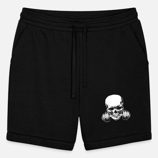 Skull Barbell Hardcore Gym Weightlifting Workout