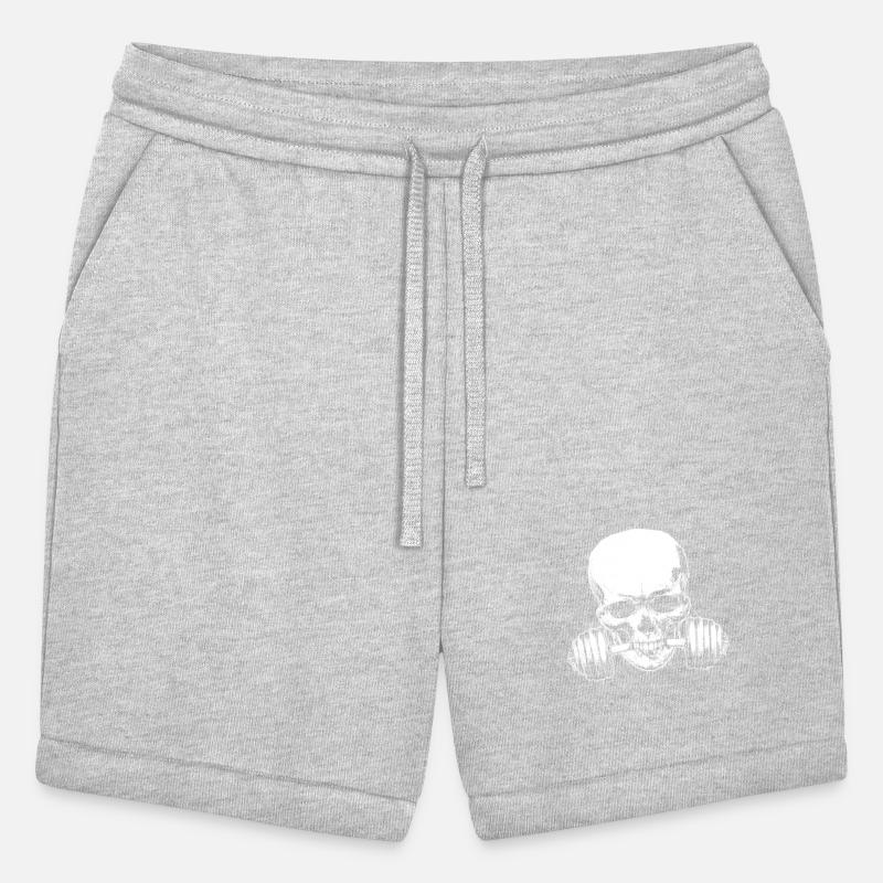 Skull Barbell Hardcore Gym Weightlifting Workout