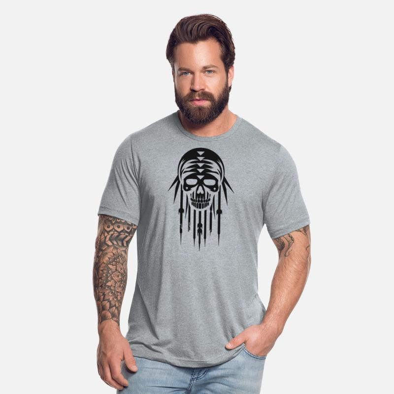 Skull Tribal Tiki Retro Mask