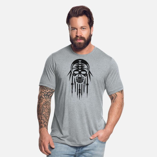 Skull Tribal Tiki Retro Mask