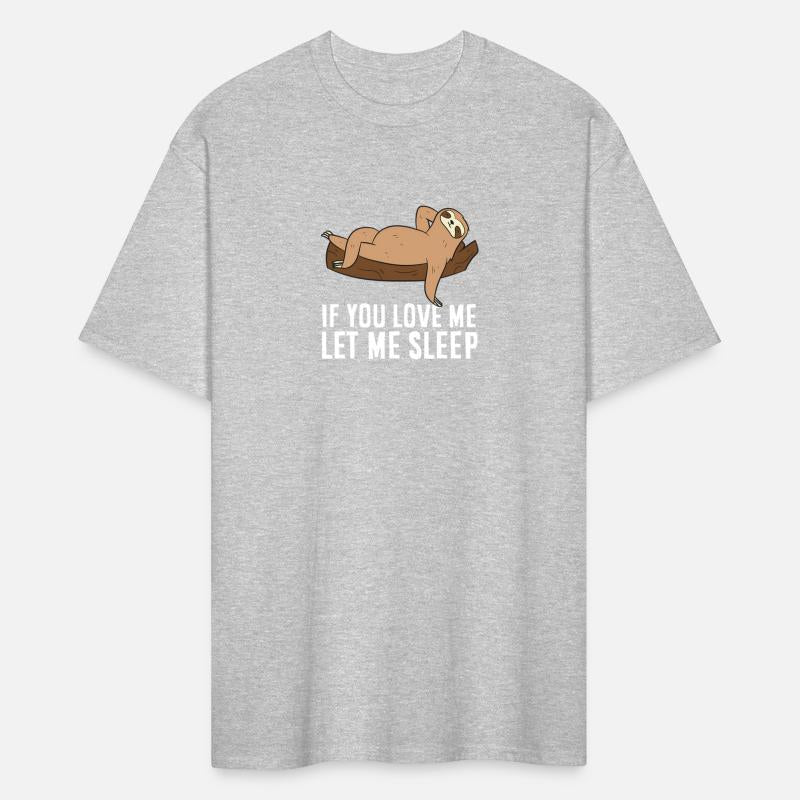 Sloth Pajamas If You Love Me Let Me Sleep Sloth