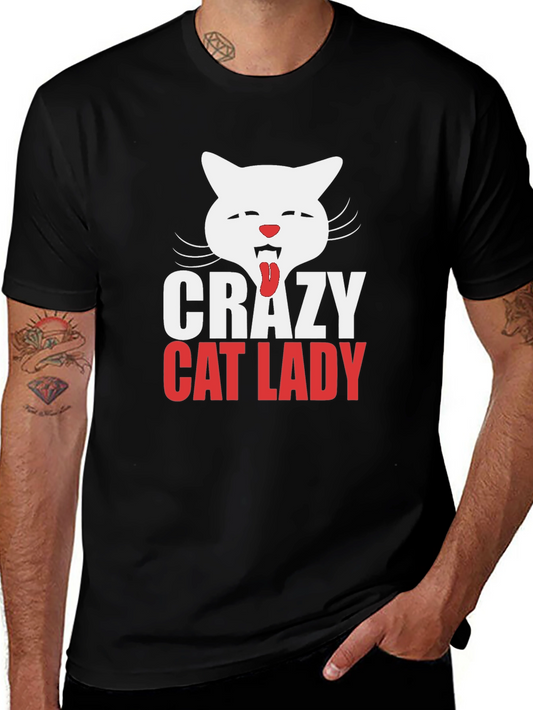 Crazy Cat Lady T-Shirt Funny Pet Lover Tee