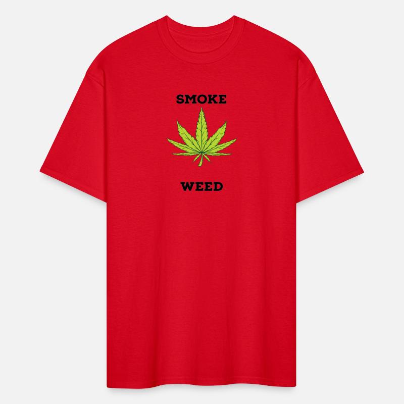 Smoke Weed with Cannabis Leaf