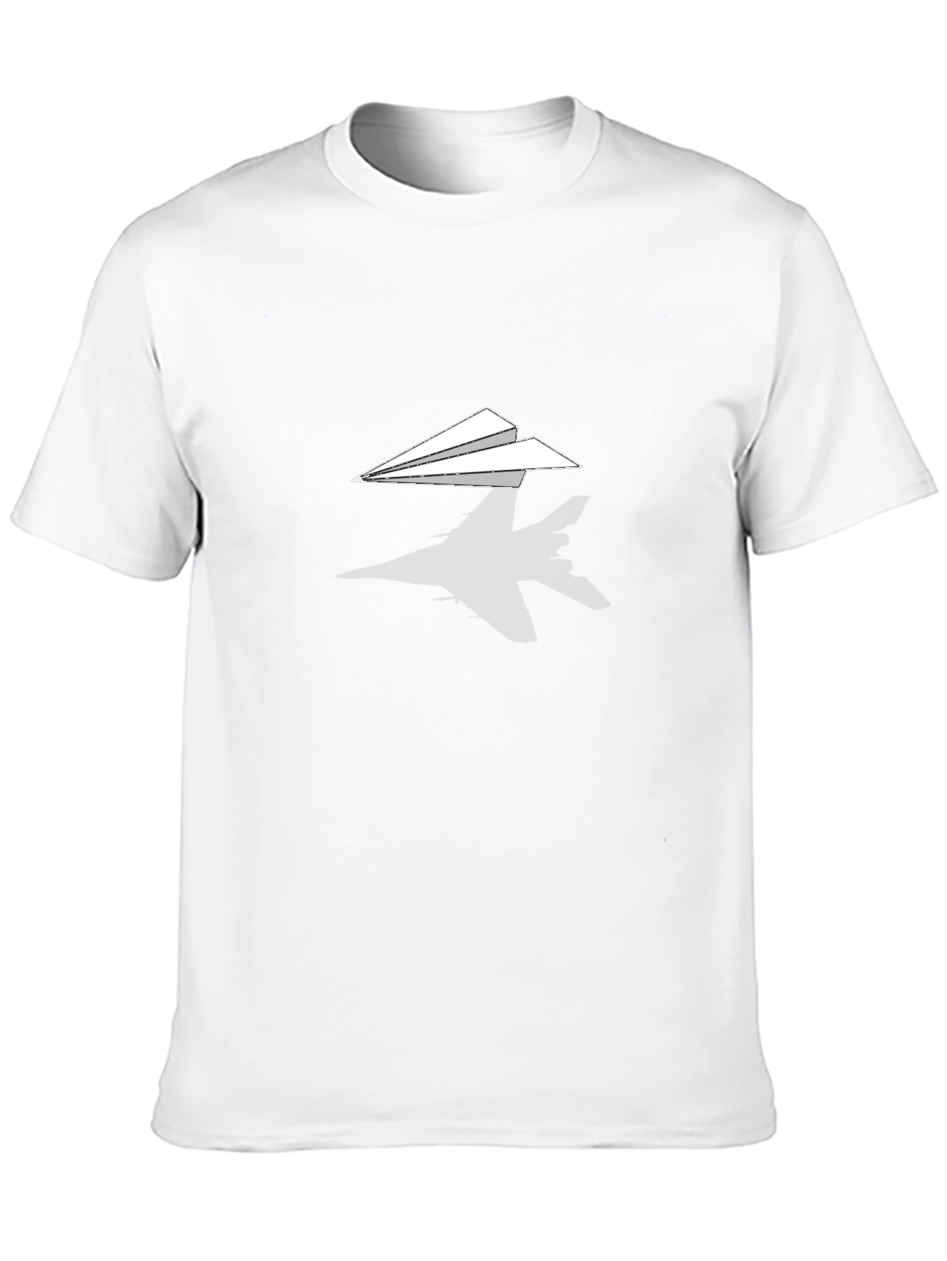 Paper Airplane T-Shirt - Sleek & Stylish Design
