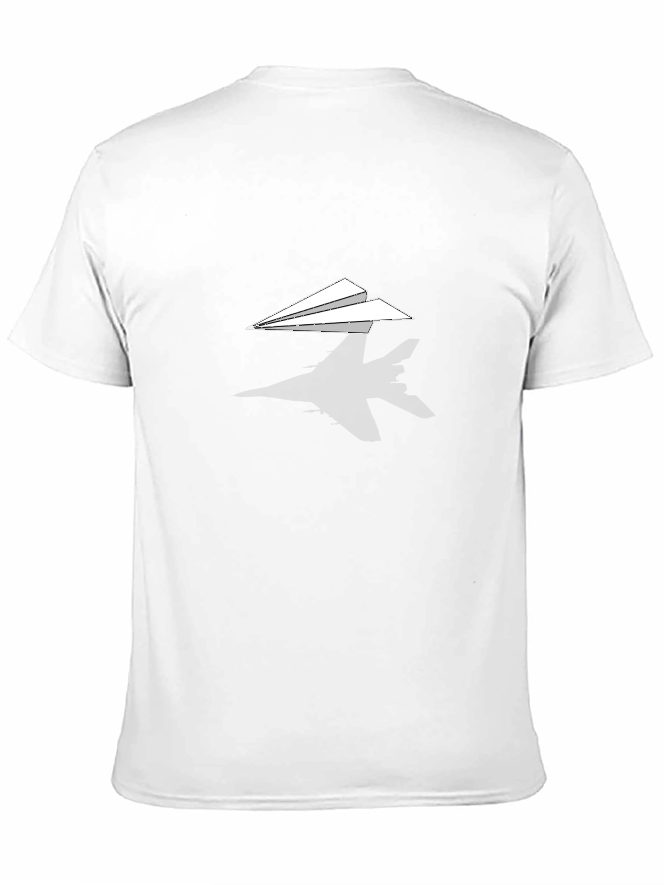 Paper Airplane T-Shirt - Sleek & Stylish Design