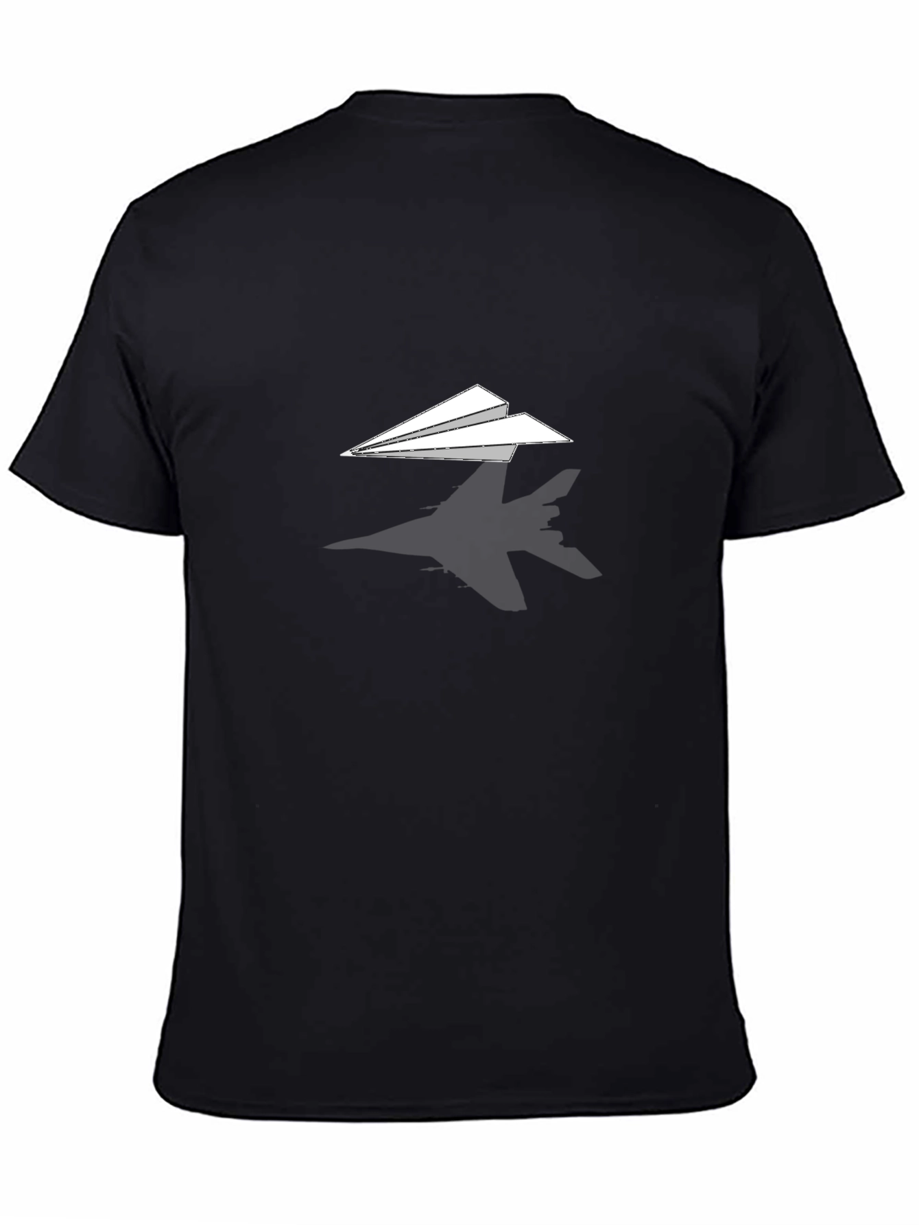 Paper Airplane T-Shirt - Sleek & Stylish Design