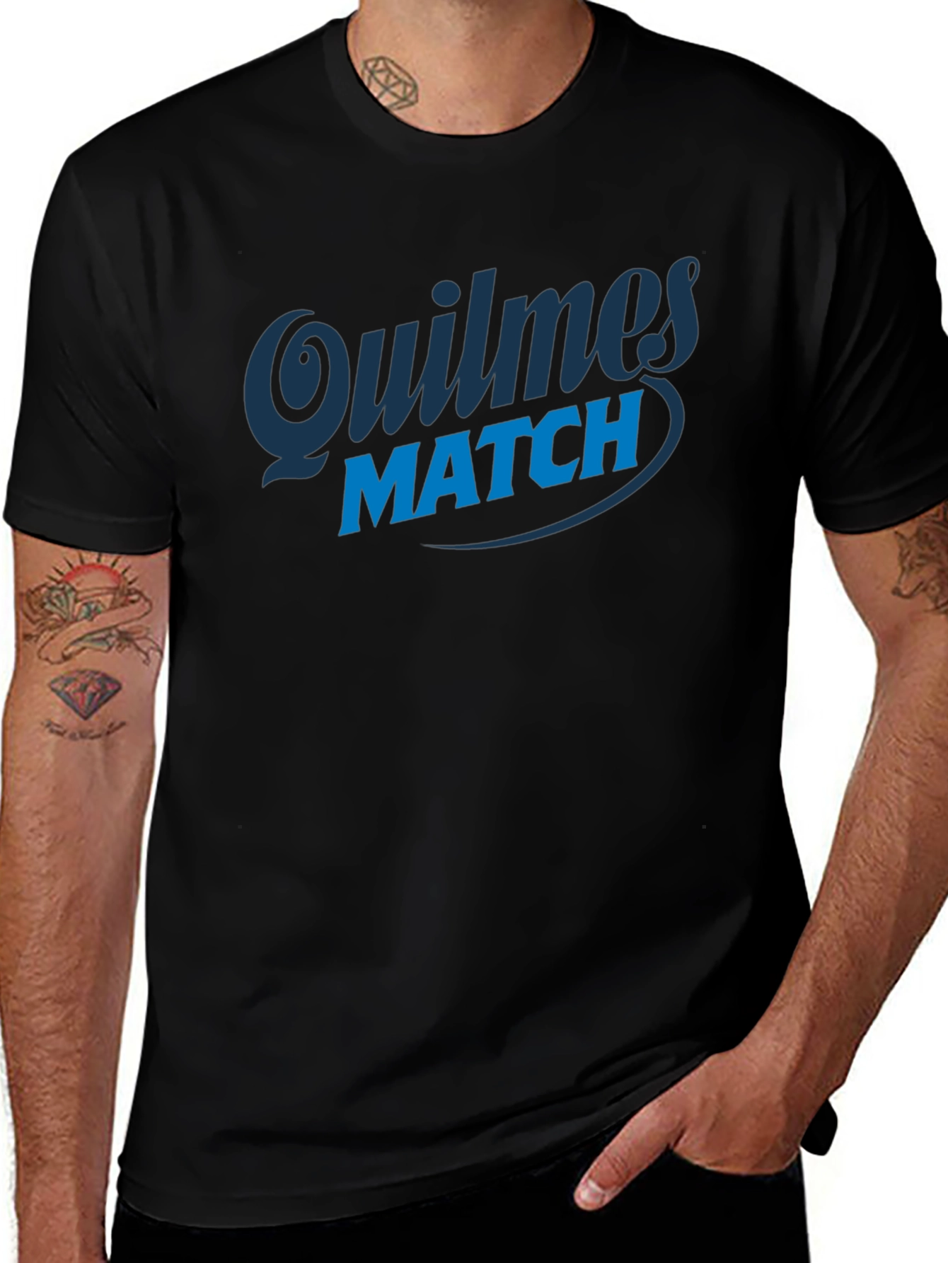 Quilmes Match Black T-Shirt